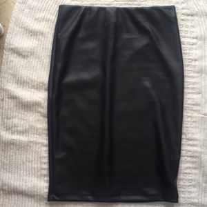 Fashion Nova Must Haves below the knee skirt